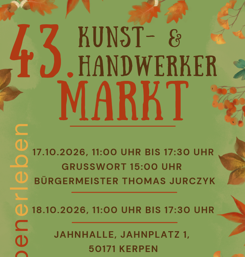 Kunst- & Handwerkermarkt Kerpen